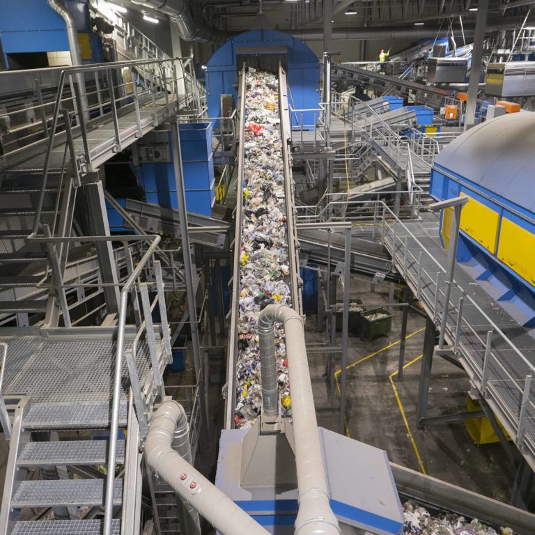 Fully Automated Waste Sorting Facility At ROAF Green Visits